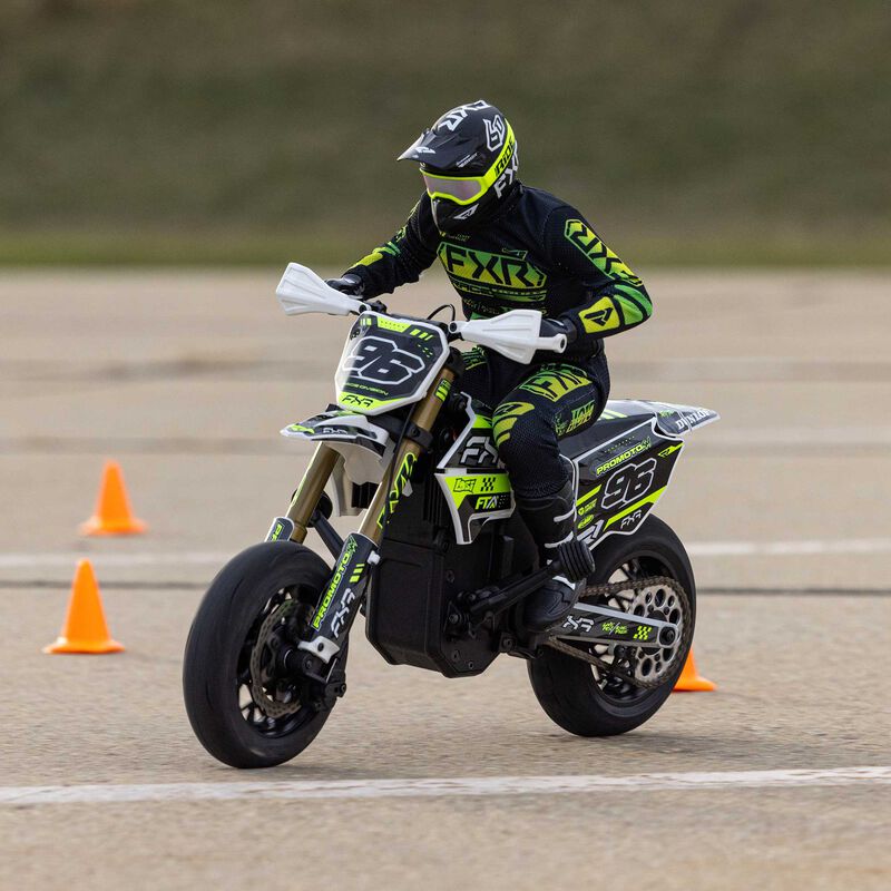 Losi 1/4 Promoto-SM FXR Supermoto Motorcycle RTR Basic - White