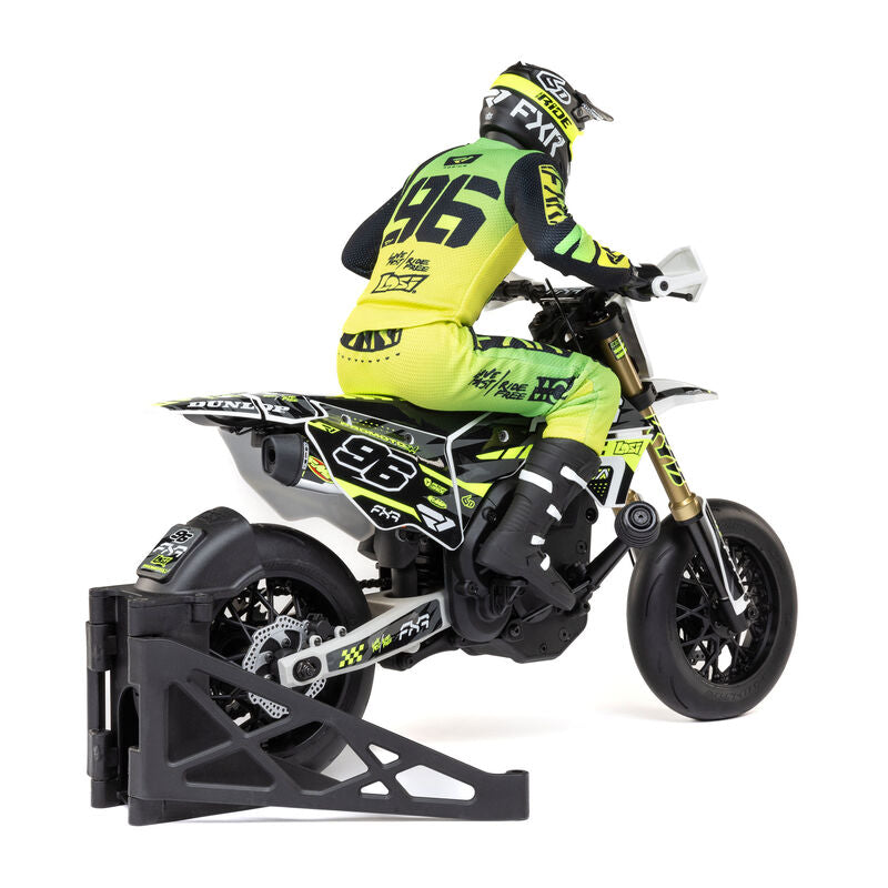 Losi 1/4 Promoto-SM FXR Supermoto Motorcycle RTR (Battery and Charger Included) - White