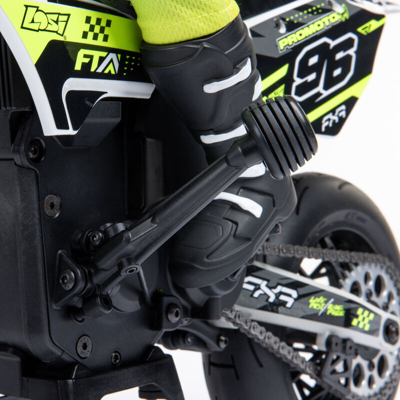 Losi 1/4 Promoto-SM FXR Supermoto Motorcycle RTR (Battery and Charger Included) - White
