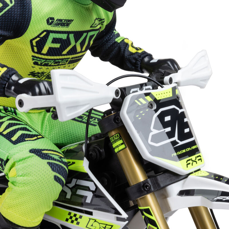 Losi 1/4 Promoto-SM FXR Supermoto Motorcycle RTR (Battery and Charger Included) - White