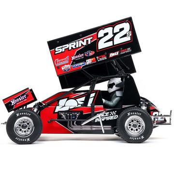 Losi 1/10 22S Sprint 2WD Brushless RTR (Battery & Charger Included) - Red