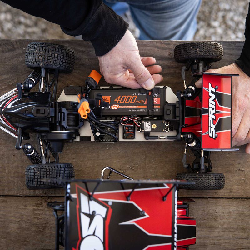 Losi 1/10 22S Sprint 2WD Brushless RTR (Battery & Charger Included) - Red