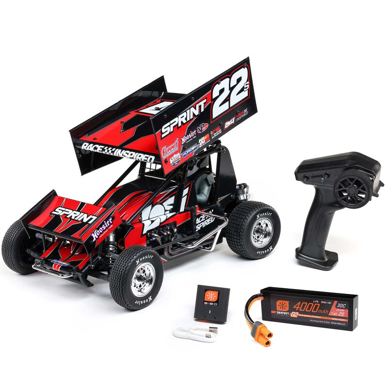 Losi 1/10 22S Sprint 2WD Brushless RTR (Battery & Charger Included) - Red