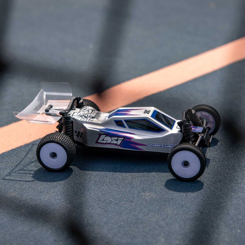 Losi 1/24 Micro-B 2WD Buggy RTR - Silver