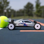 Losi 1/24 Micro-B 2WD Buggy RTR (Silver) With Nexx Racing Adjustable Turnbuckle Set, Caster Blocks, Spindles Micro-B & Rear Hub - Big Savings $22.53 Off
