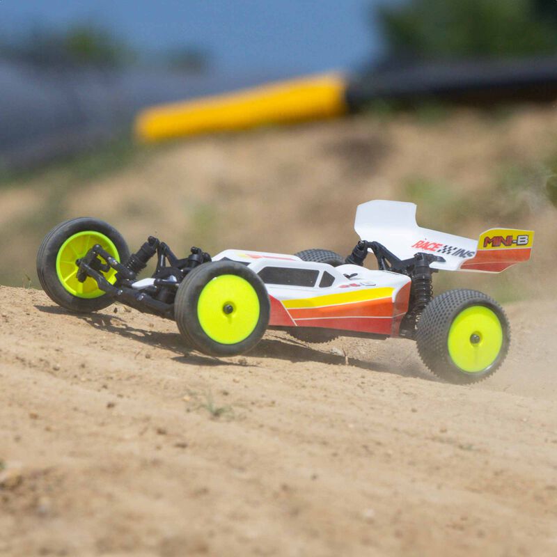Losi 1/16 Mini-B 2S 2WD RTR Brushless Buggy (Battery & Charger included) - Red