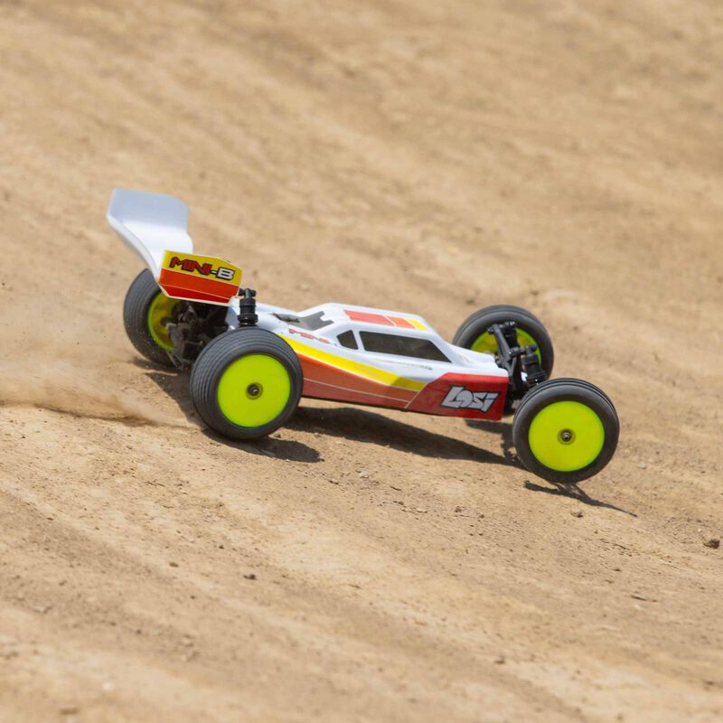 Losi 1/16 Mini-B 2S 2WD RTR Brushless Buggy (Battery & Charger included) - Red