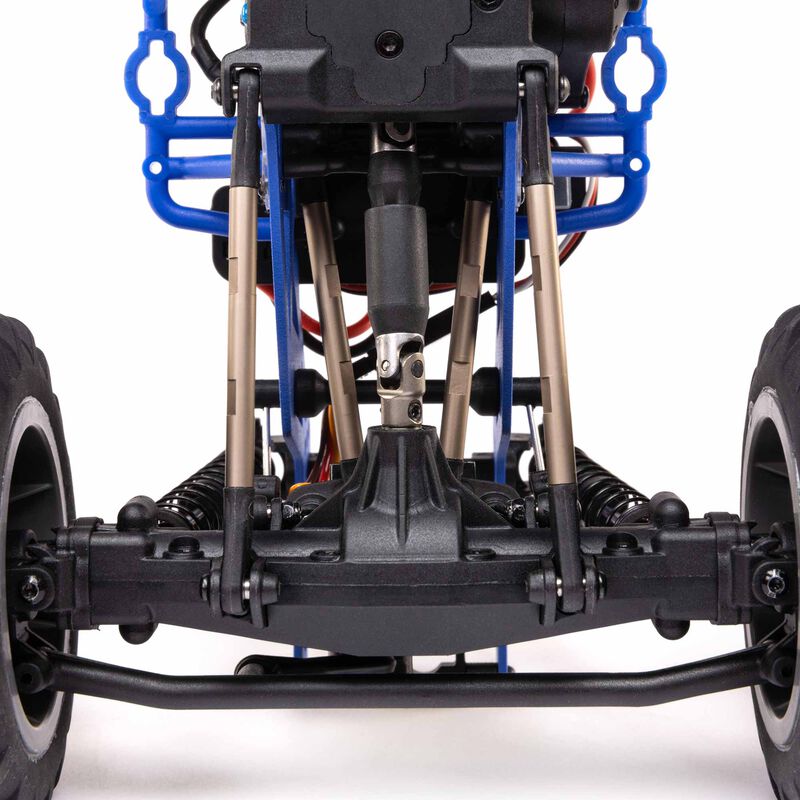 Losi 1/18 Mini LMT 4X4 Brushed Monster Truck RTR Son-Uva Digger - BLUE - HeliDirect