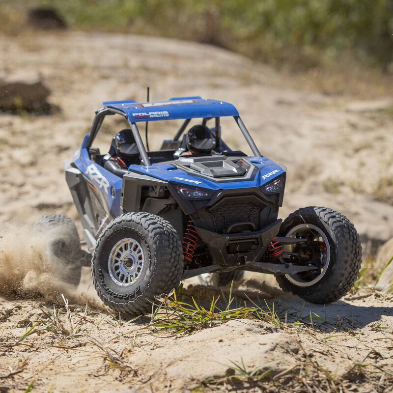 Losi 1/10 RZR Rey Polaris 3S 4X4 RTR Brushless Side by Side - Blue