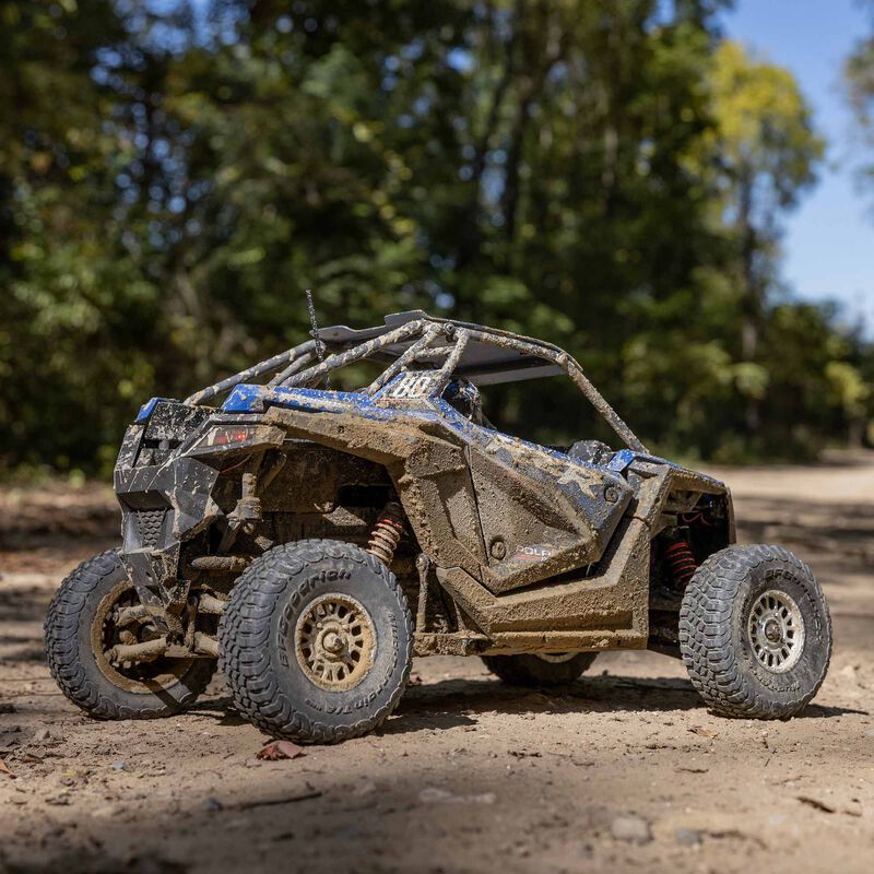 Losi 1/10 RZR Rey Polaris 3S 4X4 RTR Brushless Side by Side - Blue