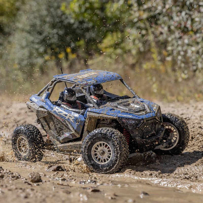 Losi 1/10 RZR Rey Polaris 3S 4X4 RTR Brushless Side by Side - Blue