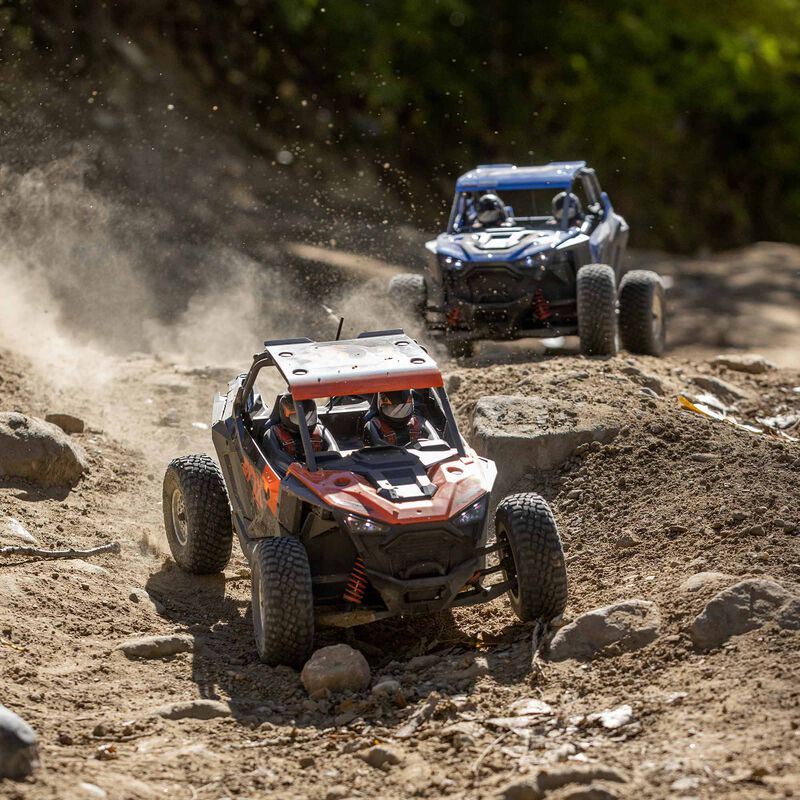 Losi 1/10 RZR Rey Polaris 3S 4X4 RTR Brushless Side by Side - Orange