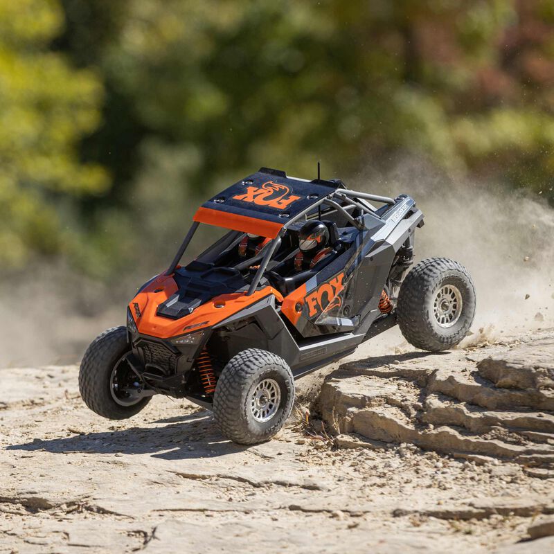 Losi 1/10 RZR Rey Polaris 3S 4X4 RTR Brushless Side by Side - Orange