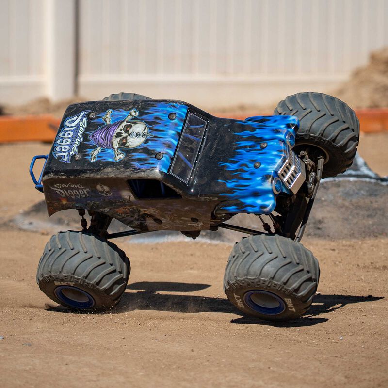 Losi 1/8 LMT 2.0 Son-Uva Digger 4X4 Solid Axle Brushless Monster Truck RTR - Blue