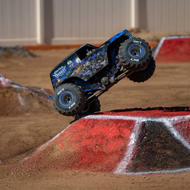 Losi 1/8 LMT 2.0 Son-Uva Digger 4X4 Solid Axle Brushless Monster Truck RTR - Blue