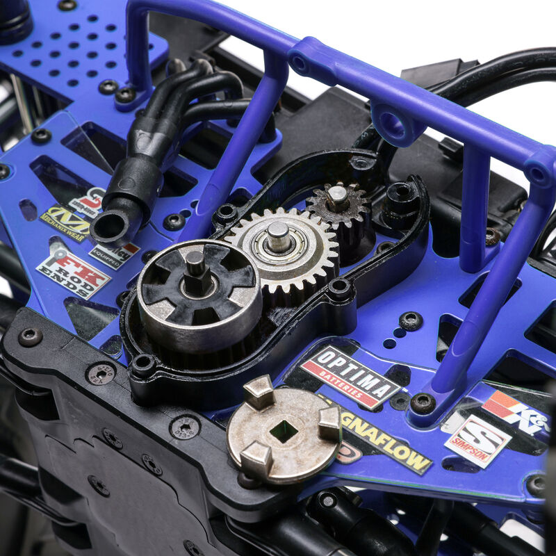 Losi 1/8 LMT 2.0 Son-Uva Digger 4X4 Solid Axle Brushless Monster Truck RTR - Blue