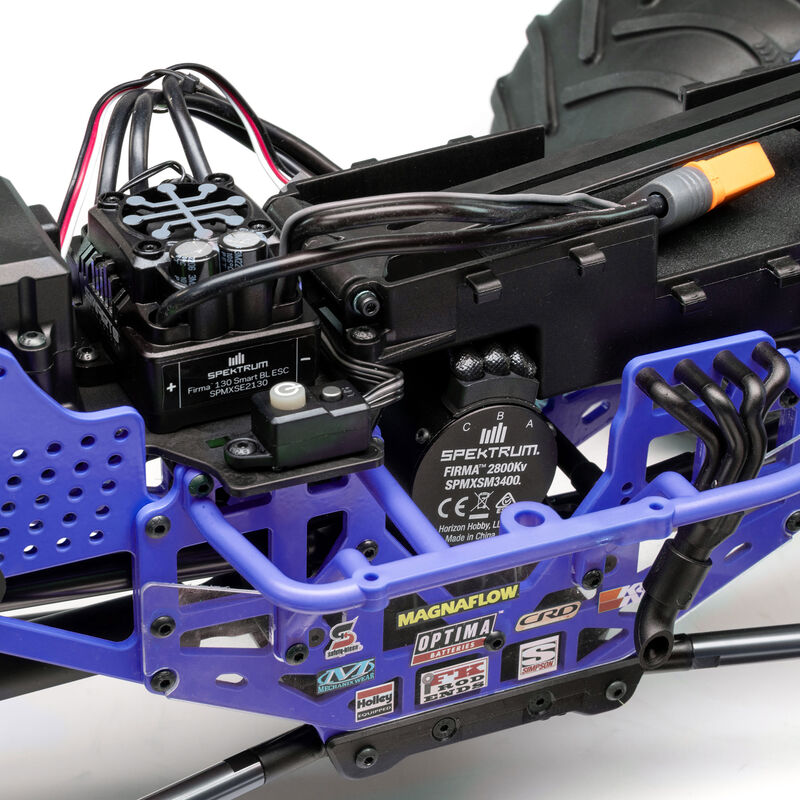 Losi 1/8 LMT 2.0 Son-Uva Digger 4X4 Solid Axle Brushless Monster Truck RTR - Blue