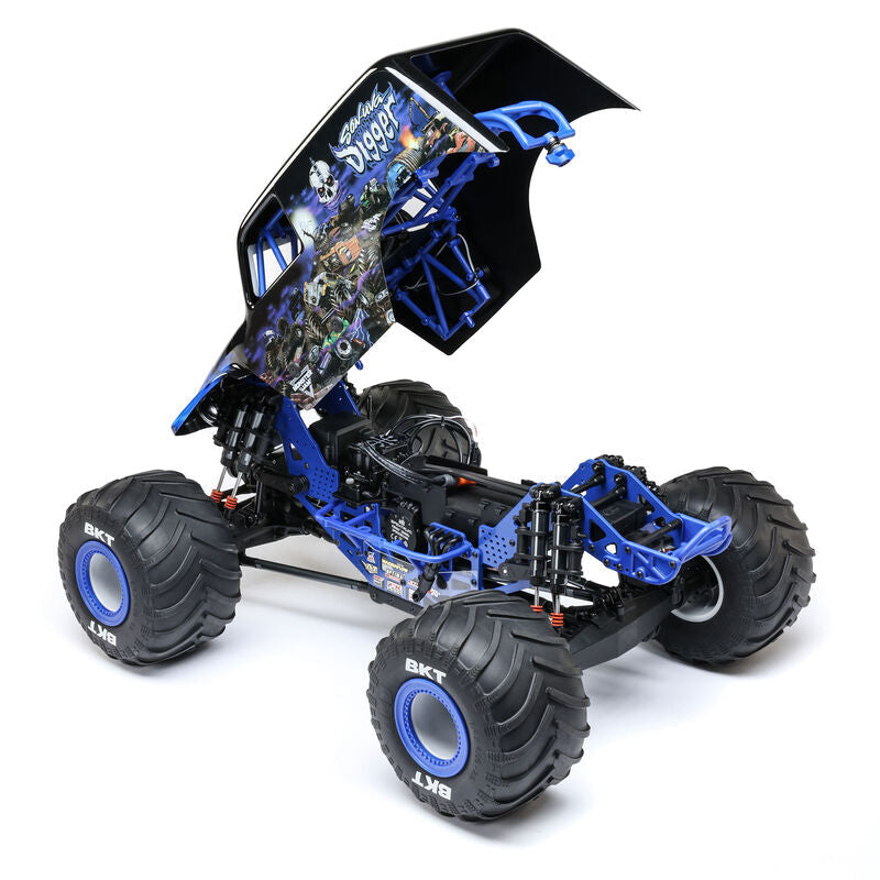 Losi 1/8 LMT 2.0 Son-Uva Digger 4X4 Solid Axle Brushless Monster Truck RTR - Blue