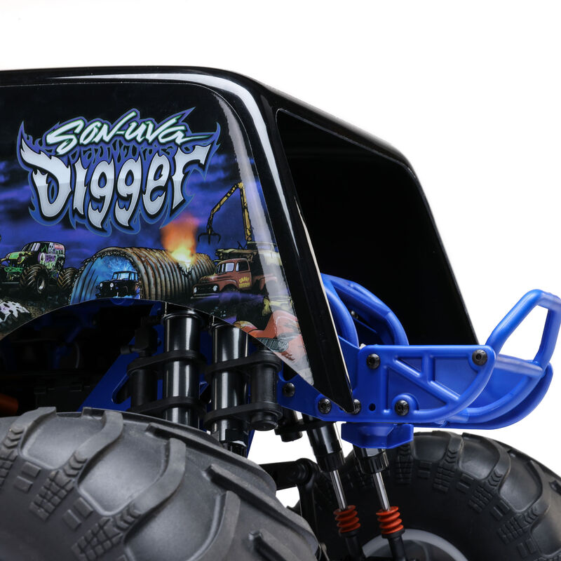 Losi 1/8 LMT 2.0 Son-Uva Digger 4X4 Solid Axle Brushless Monster Truck RTR - Blue