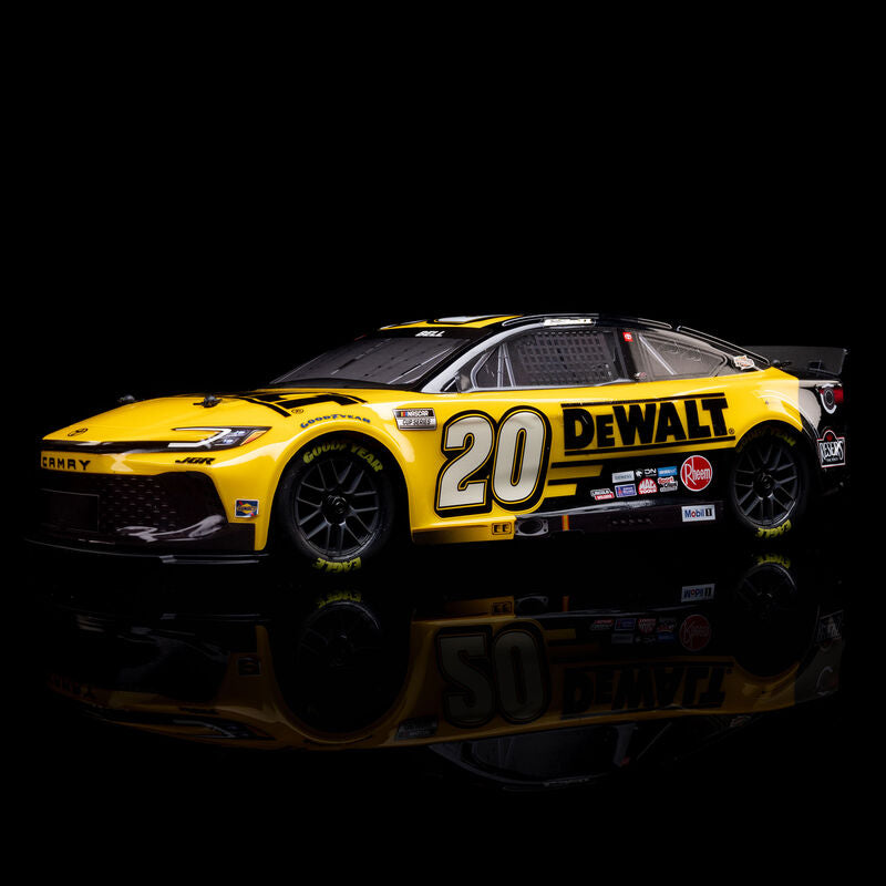 Losi 1/12 NASCAR RC Racecar Christopher Bell No. 20 DeWalt 2025 Toyota Camry 2S AWD RTR Brushed On-Road (Battery & Charger Included)