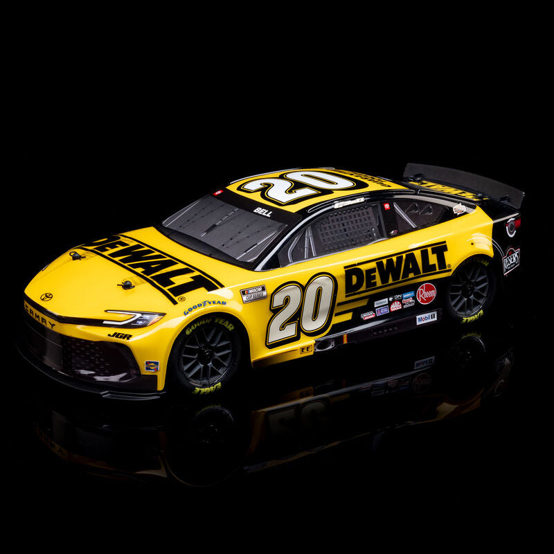 Losi 1/12 NASCAR RC Racecar Christopher Bell No. 20 DeWalt 2025 Toyota Camry 2S AWD RTR Brushed On-Road (Battery & Charger Included)