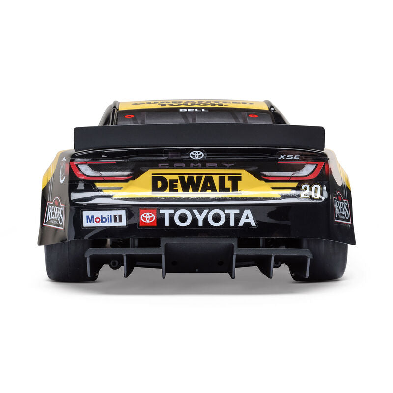 Losi 1/12 NASCAR RC Racecar Christopher Bell No. 20 DeWalt 2025 Toyota Camry 2S AWD RTR Brushed On-Road (Battery & Charger Included)