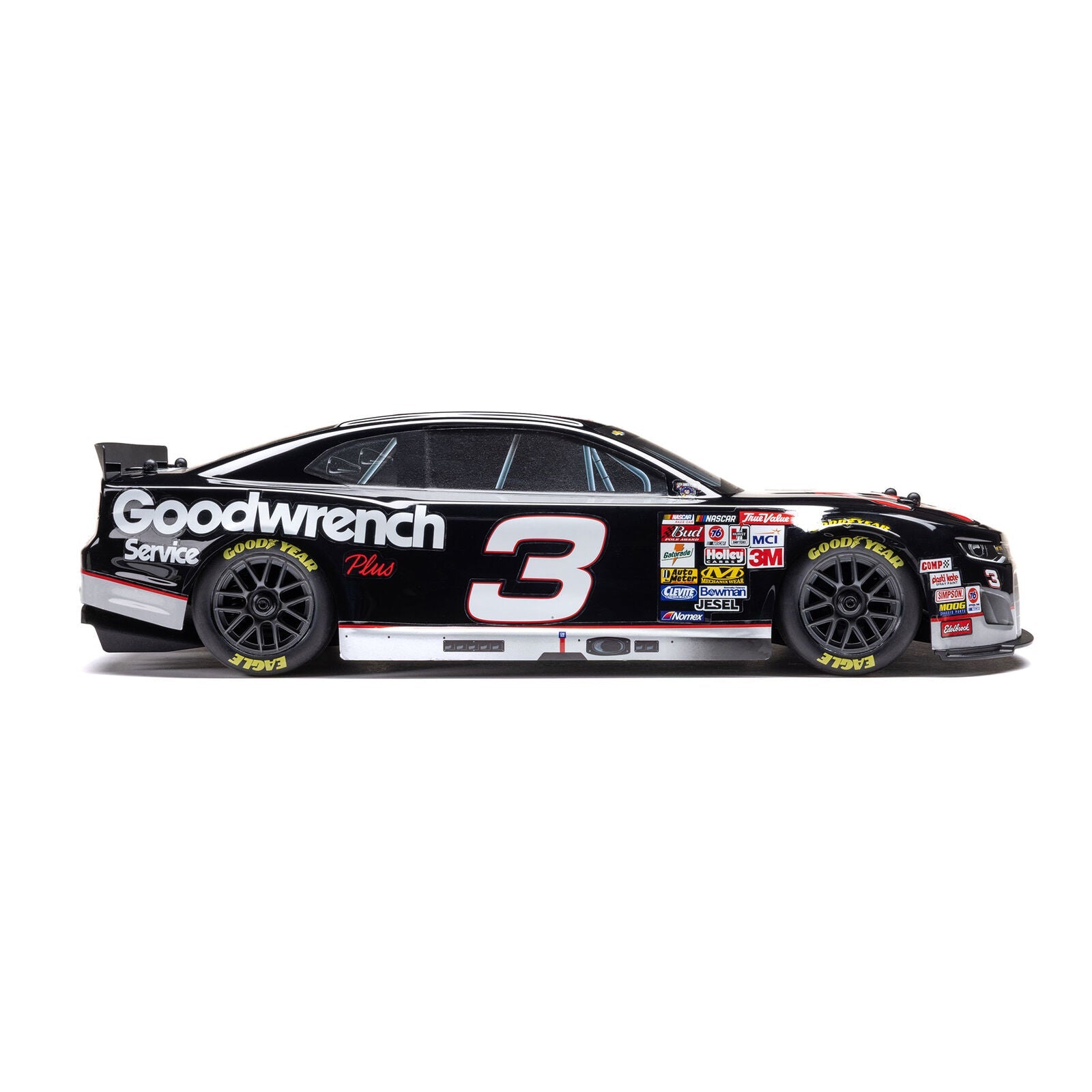 Losi 1/12 NASCAR RCR No. 3 GM Goodwrench (Battery & Charger Included)