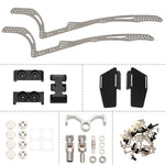MEUS Racing Titanium LCG MD24 Chassis/ MD24 Dig Chassis Drive Shafts & Chassis Links for 1/24 SCX24