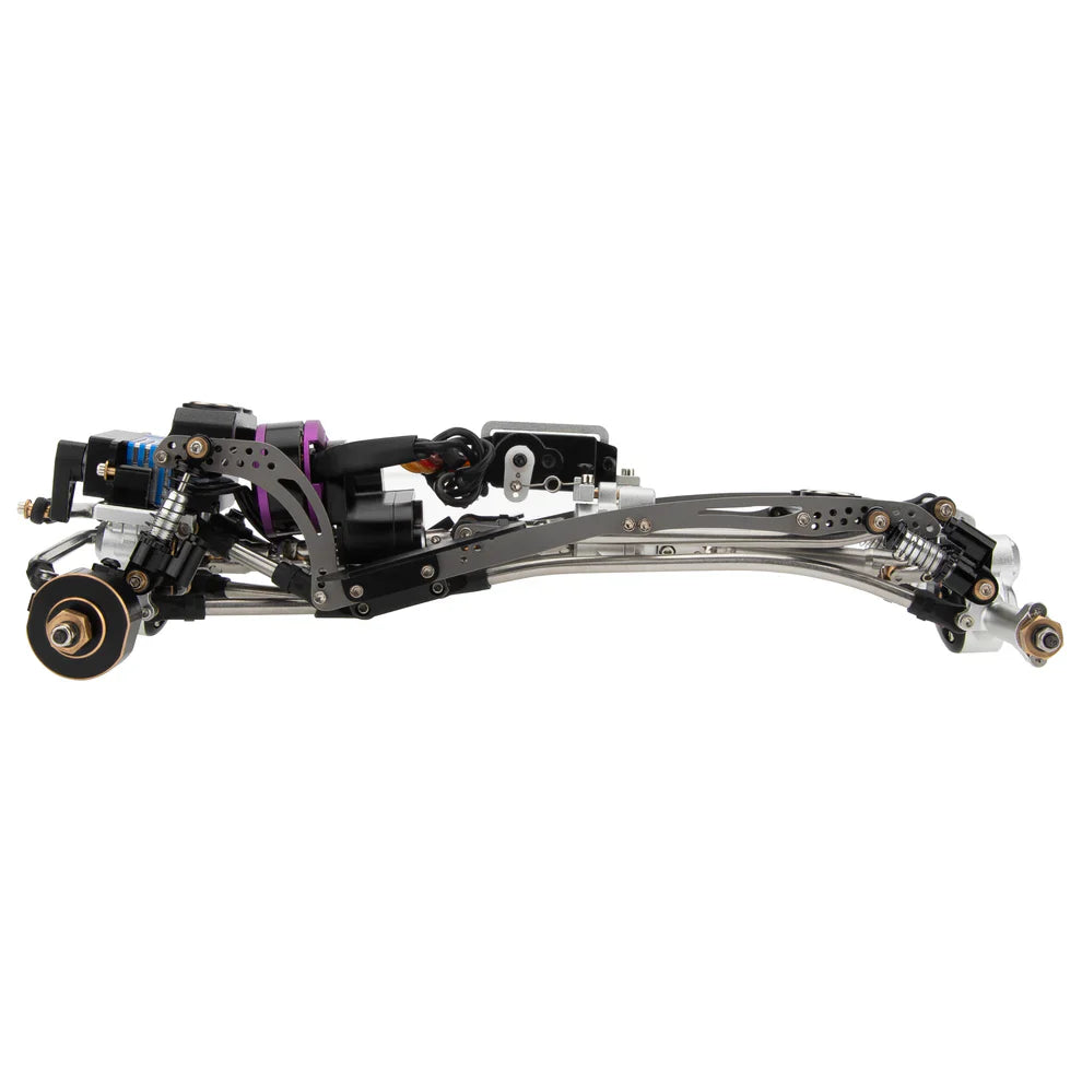 MEUS Racing Titanium LCG MD24 Chassis/ MD24 Dig Chassis Drive Shafts & Chassis Links for 1/24 SCX24