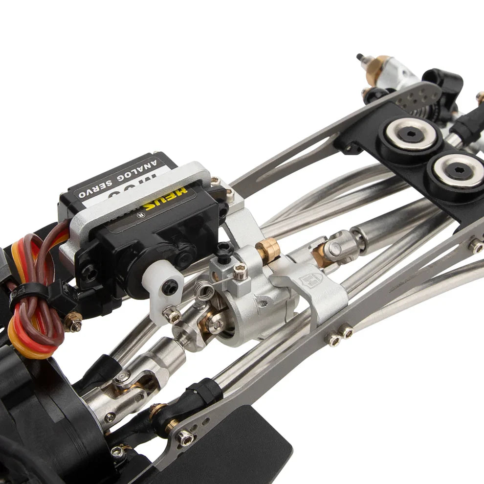 MEUS Racing Titanium LCG MD24 Chassis/ MD24 Dig Chassis Drive Shafts & Chassis Links for 1/24 SCX24