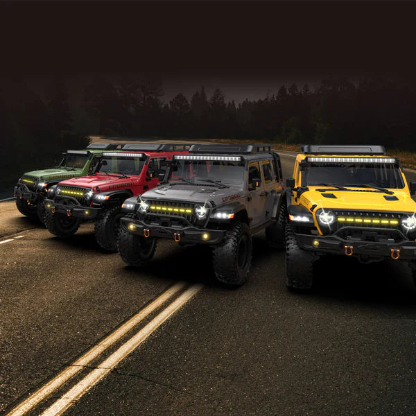 Rlaarlo 1/7 Scale 4WD Brushed RC Crawler MK-07 - Green