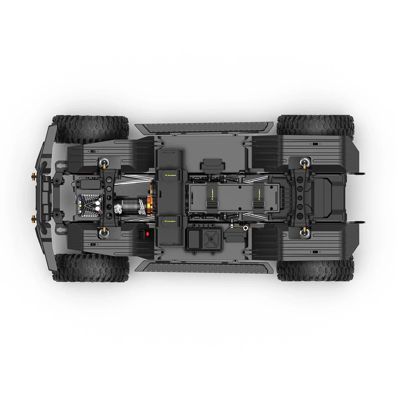 Rlaarlo 1/7 Scale 4WD Brushed RC Crawler MK-07 V2