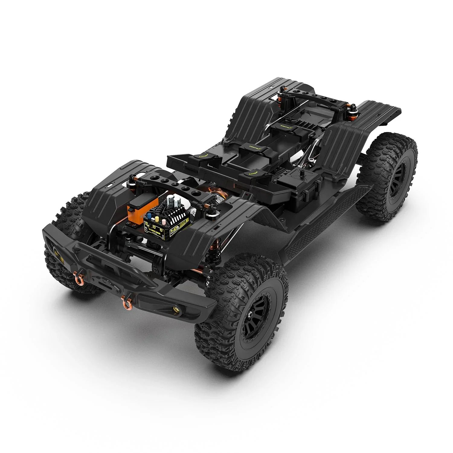 Rlaarlo 1/7 Scale 4WD Brushed RC Crawler MK-07 V2