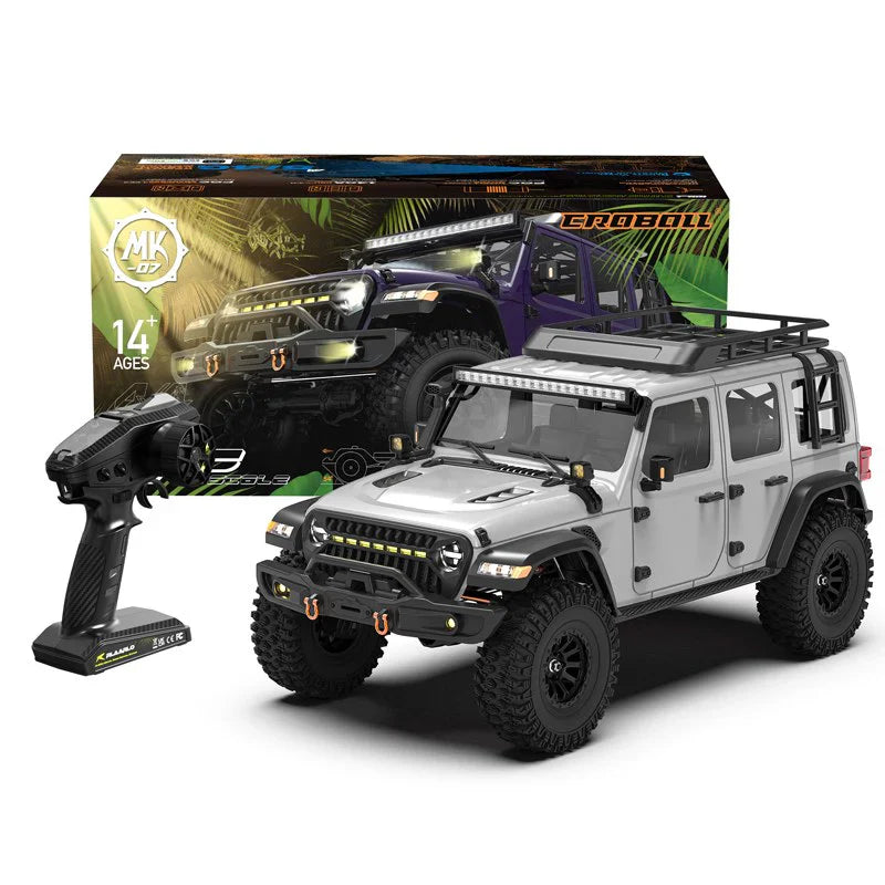 Rlaarlo 1/7 Scale 4WD Brushed RC Crawler MK-07 V2