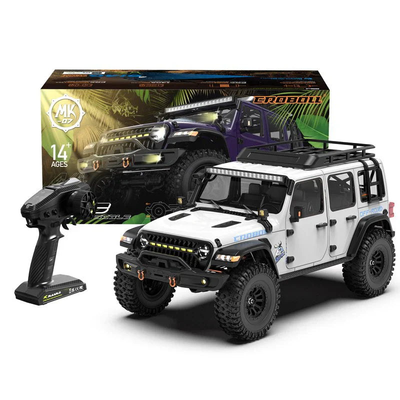 Rlaarlo 1/7 Scale 4WD Brushed RC Crawler MK-07 V2
