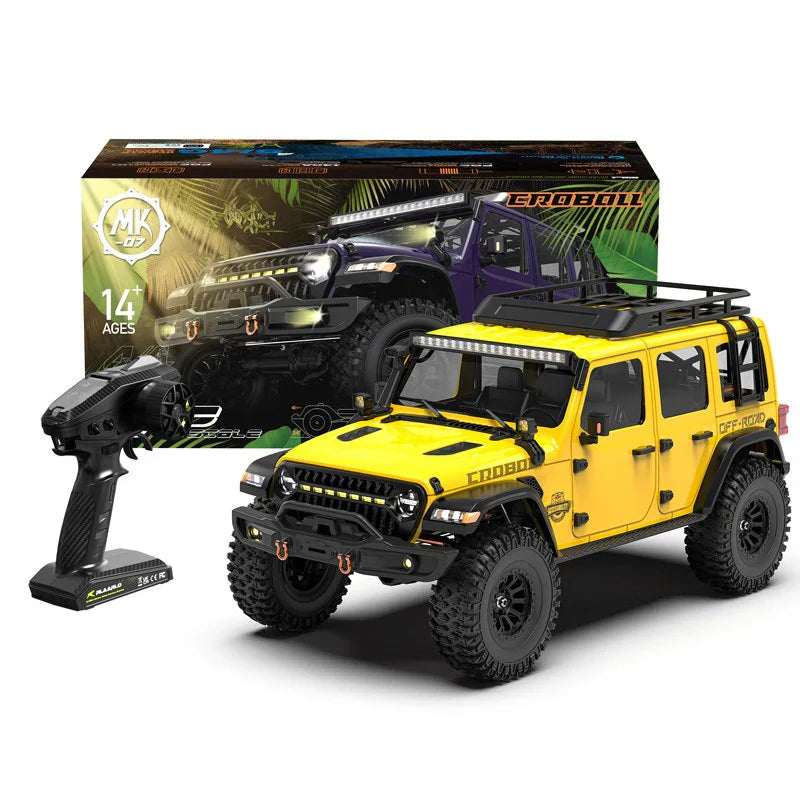 Rlaarlo 1/7 Scale 4WD Brushed RC Crawler MK-07 V2