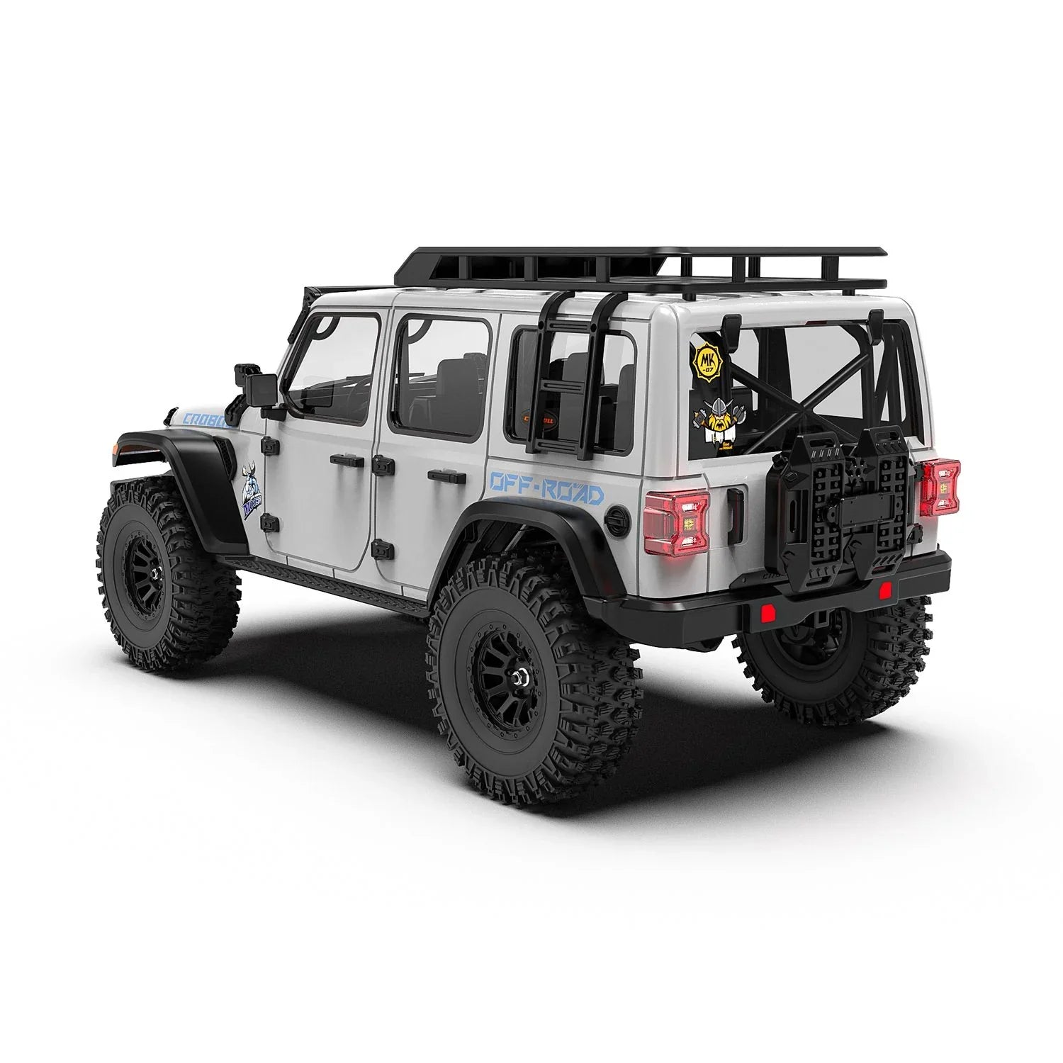 Rlaarlo 1/7 Scale 4WD Brushed RC Crawler MK-07 V2