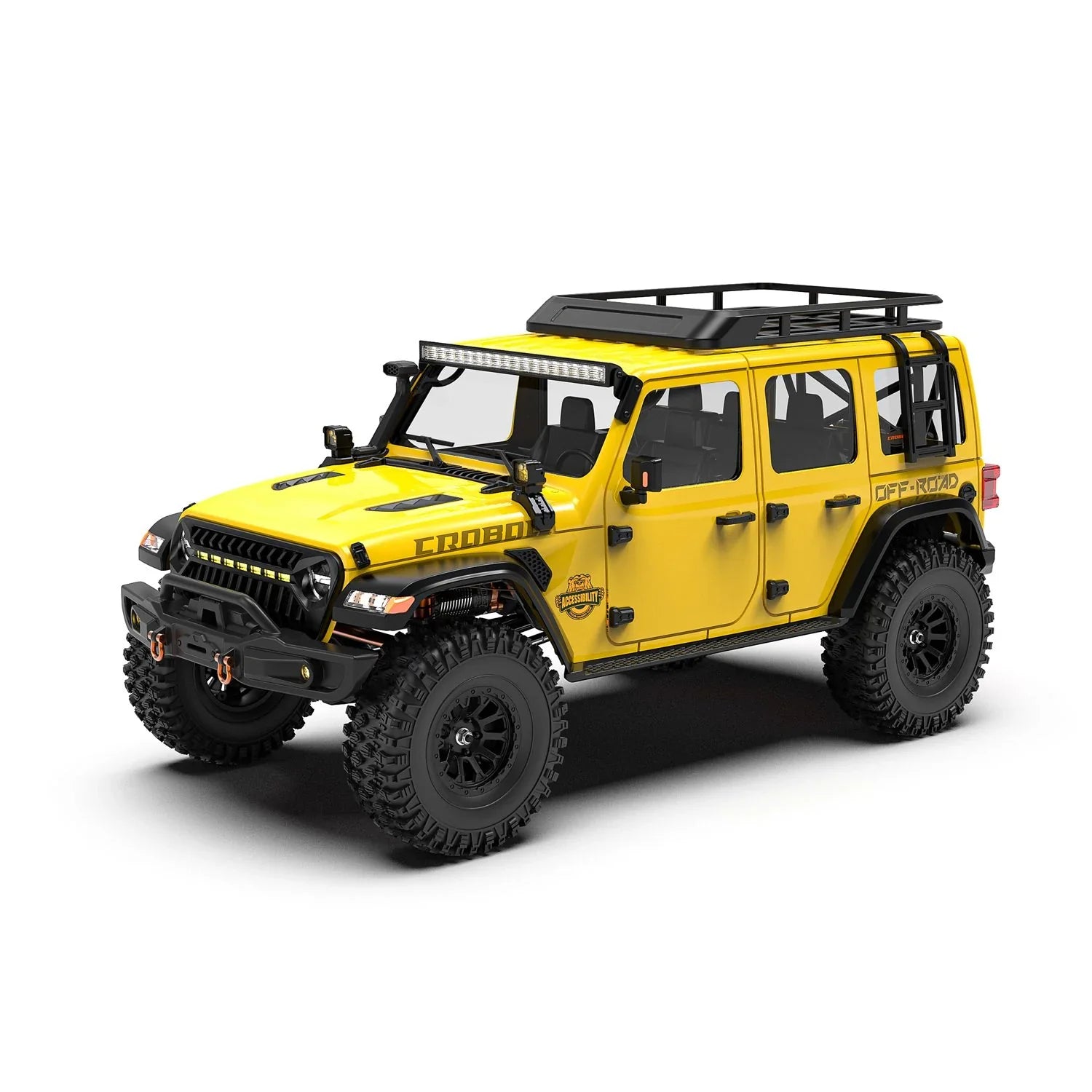 Rlaarlo 1/7 Scale 4WD Brushed RC Crawler MK-07 V2