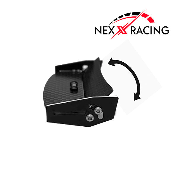 Nexx Racing Carbon Fiber Rear Wing Spoiler Upgrades Part for LOSI 1/24 Micro-B 2WD Buggy
