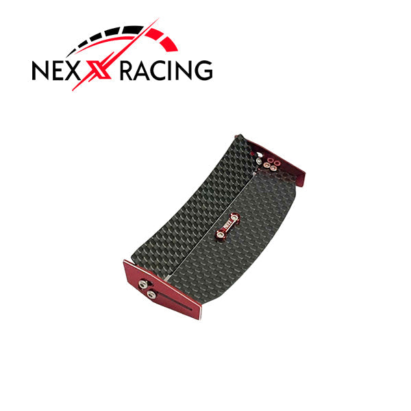 Nexx Racing Carbon Fiber Rear Wing Spoiler Upgrades Part for LOSI 1/24 Micro-B 2WD Buggy