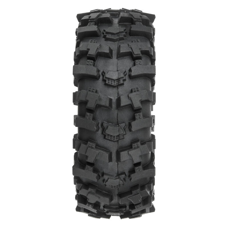 Pro-Line 1/24 Mickey Thompson Baja Pro X F/R 1.0" MTD 7mm Black Holcomb (4) - HeliDirect