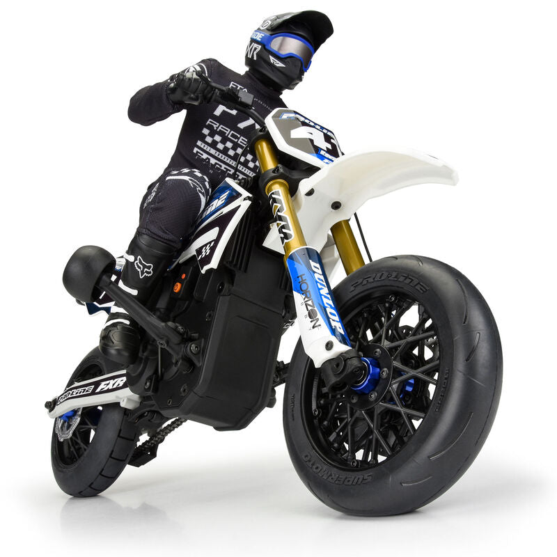 Pro-Line 1/4 Supermoto S3 Motorcycle Front Tire MTD Black (1) for Promoto-MX/SM