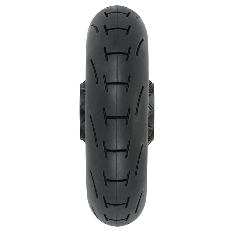 Pro-Line 1/4 Supermoto 2.0 S3 Rear Tire MTD Black Supermoto Wheel for MX/SM