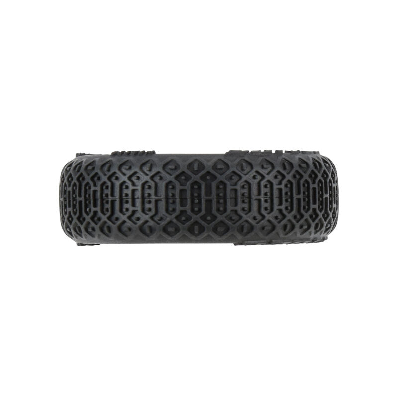 Pro-Line 1/24 Electron 2.0 Buggy F/R Tires Mounted 7mm White (4): Micro-B