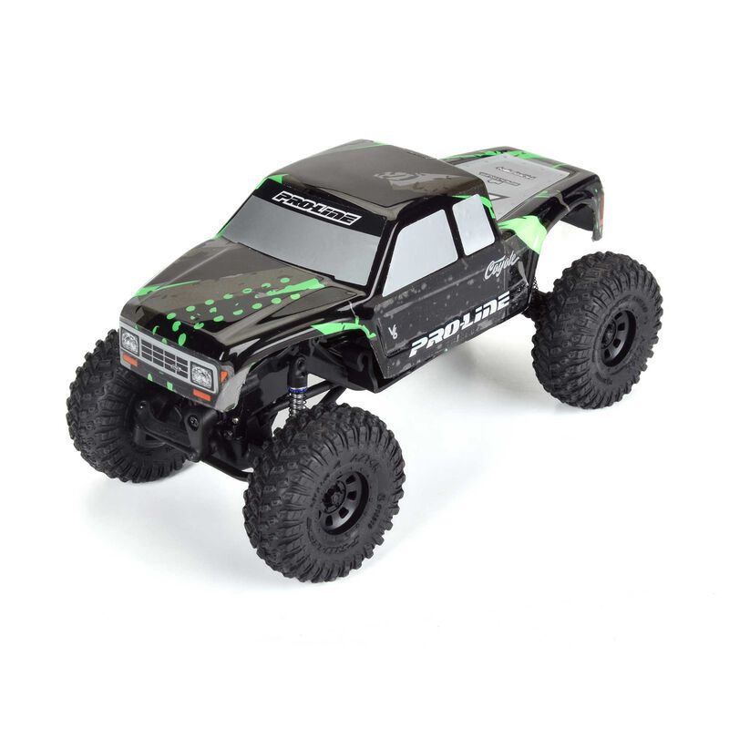 Pro-Line Limited Edition 1/30 Pre-Cut/Pre-Painted Coyote High Performance (TBD) Green Tear Body For Axial SCX30
