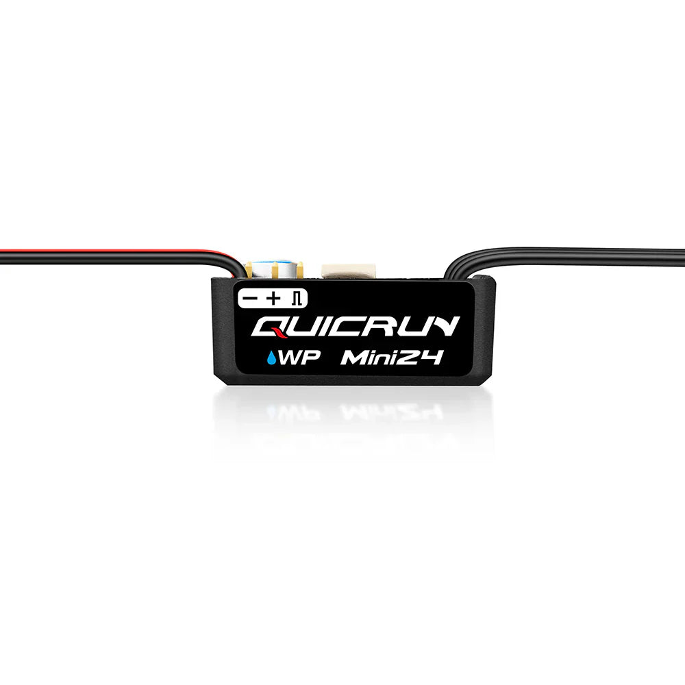 HobbyWing QUICRUN WP Mini24 ESC for 1/18 TRX4M, Juice Up, Ascent 18, Terranaut, univesal 1/18 & 1/24