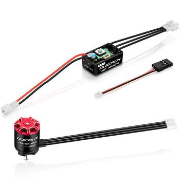 HobbyWing QUICRUN WP Mini24 Combo for  1/18 TRX4M, Juice Up, Ascent 18.