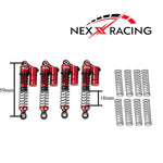 Nexx Racing 59mm Long Reservoir Shocks (4pcs) for CR18P EVO/EVO PRO/ HPI Venture 18 Flux/FX118