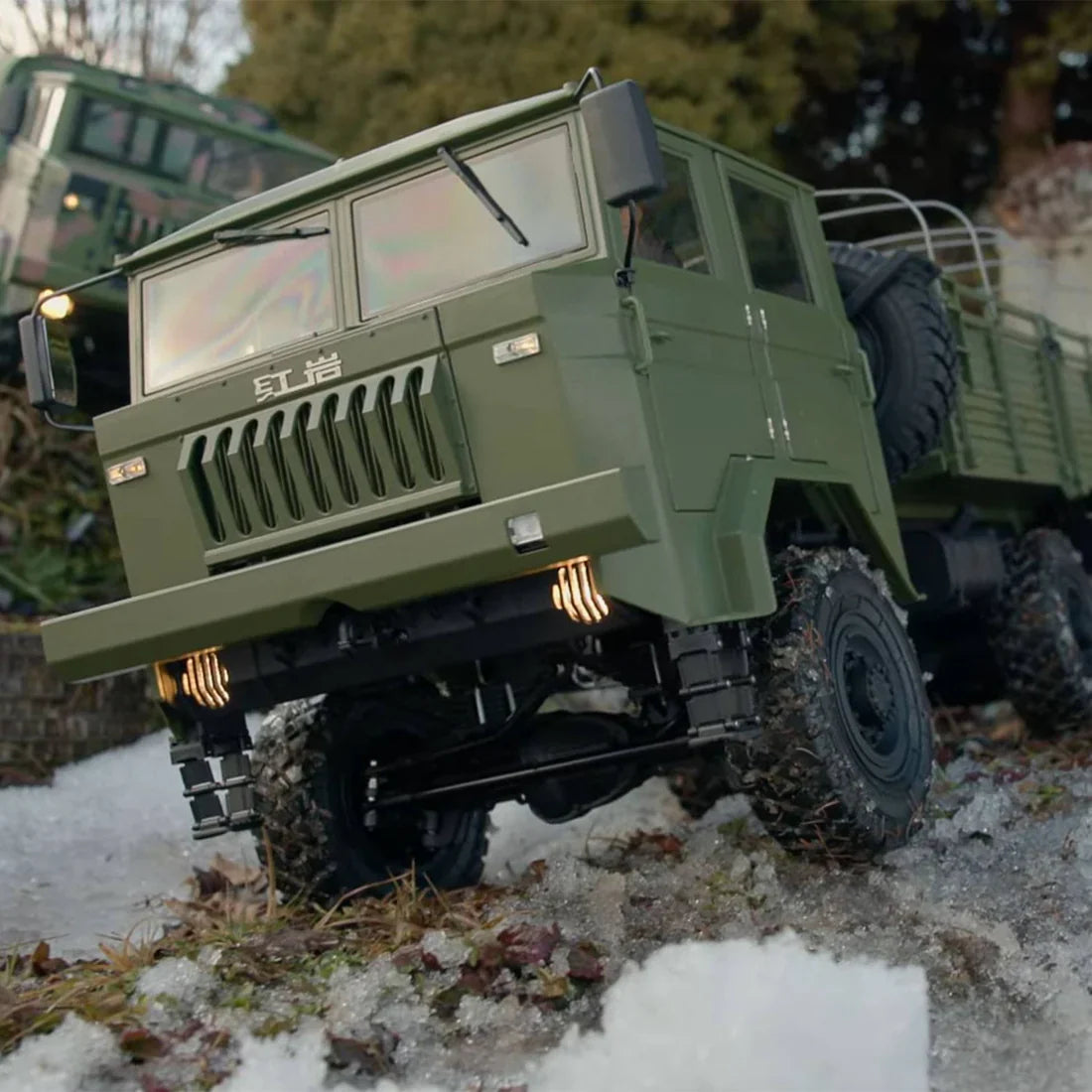 Rlaarlo 1/10 Scale RTR 6X6 Brushless RC Military Trucks HongYan HY6