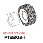 MJX HYPER GO Tire & inner Foam Set For H8P